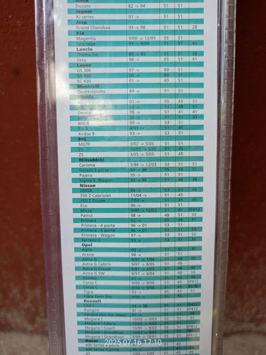 Pióro Wycieraczki Płaskie Rozmiar 20 Cali 50 Cm NOWE