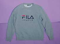FILA виробник ITALY Оригінал світшот Худи розмір L Кофта регла