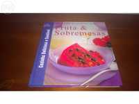 Livro de culinária "Fruta e Sobremesas"