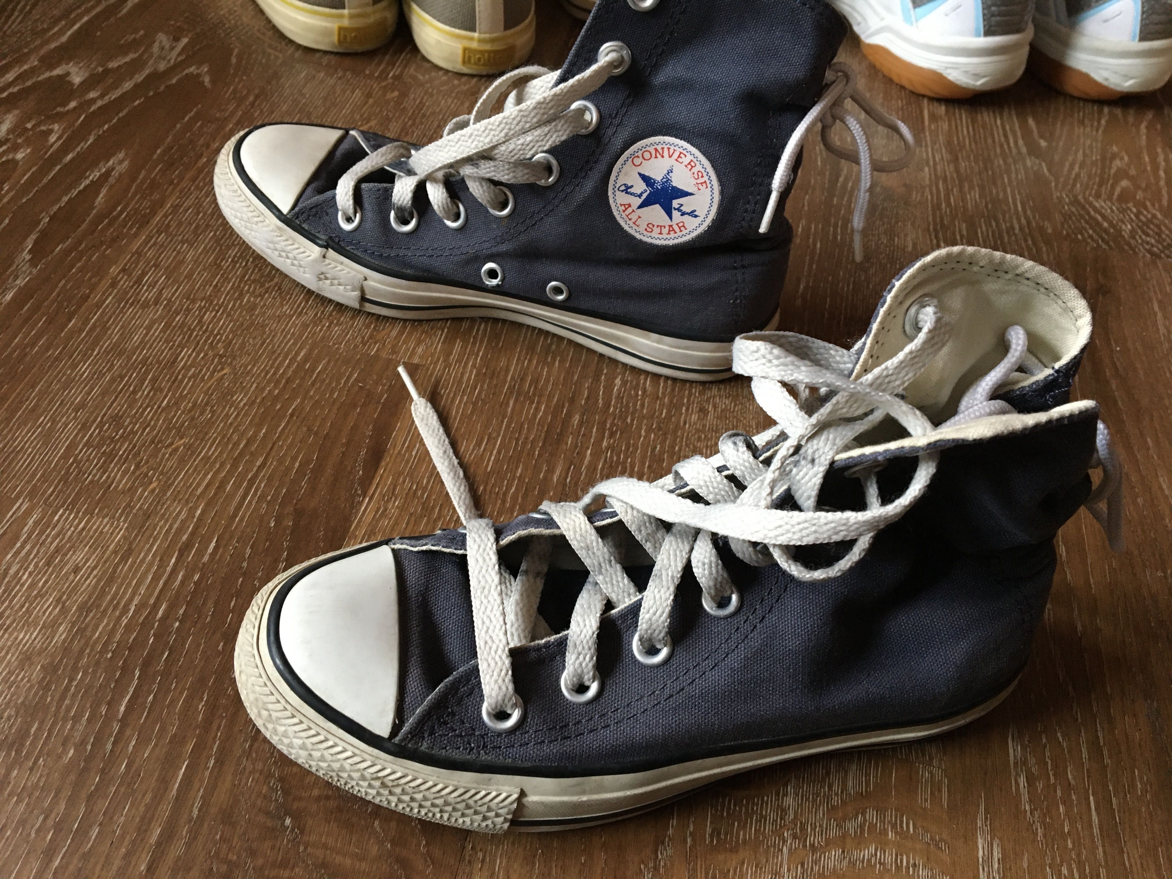 Converse 35, 25,5 cm, granatowe