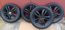 Koła 205/55/16 Alu czarne 16x6,5J Vw Golf Skoda Seat Audi 5x112- ładne