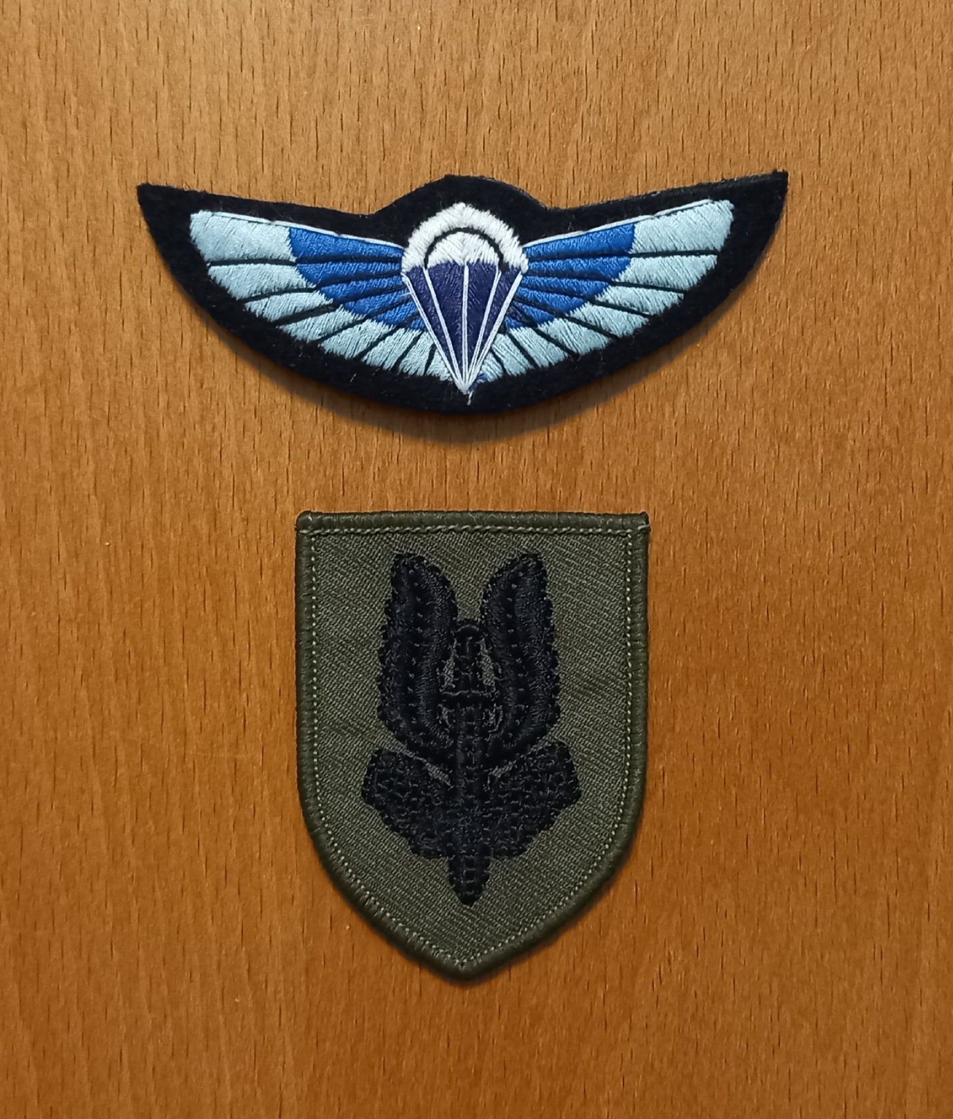 Brytyjskie naszywki komandosów SAS Special Air Service oryginały