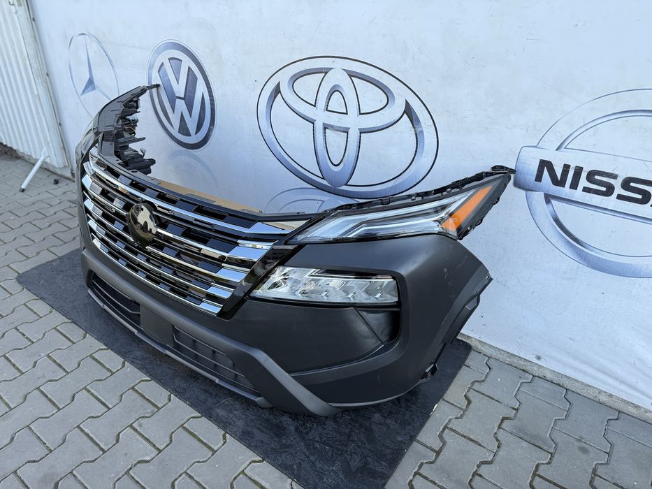 Бампер рестайл 2024-2025 Rogue t33 фара дхо Nissan Рог т33 решітка