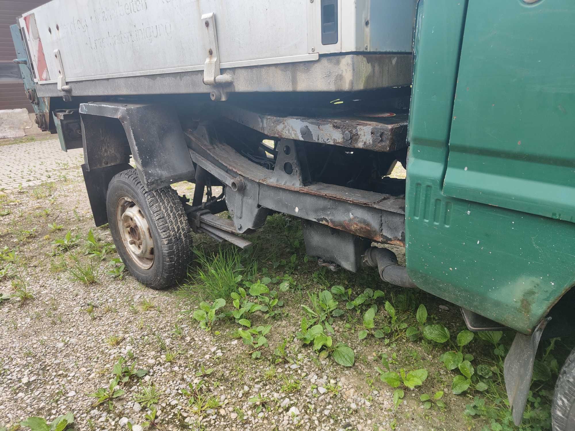 Piaggio Porter pług piaskarka pfau