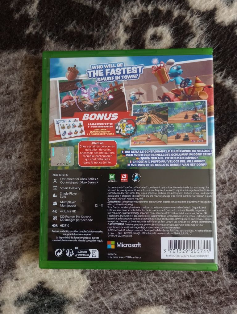 Surfs Kart - Smerfy Xbox one