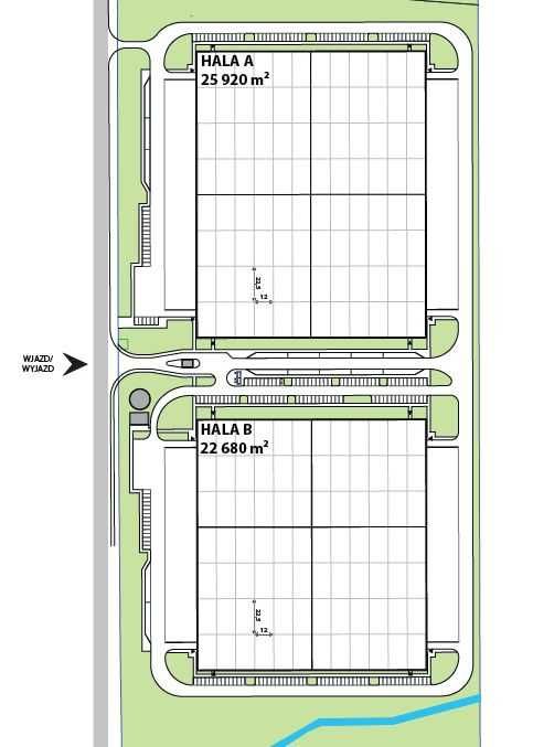 Teresin - do wynajęcia hala magazynowo - produkcyjna o pow. od 3.000m2