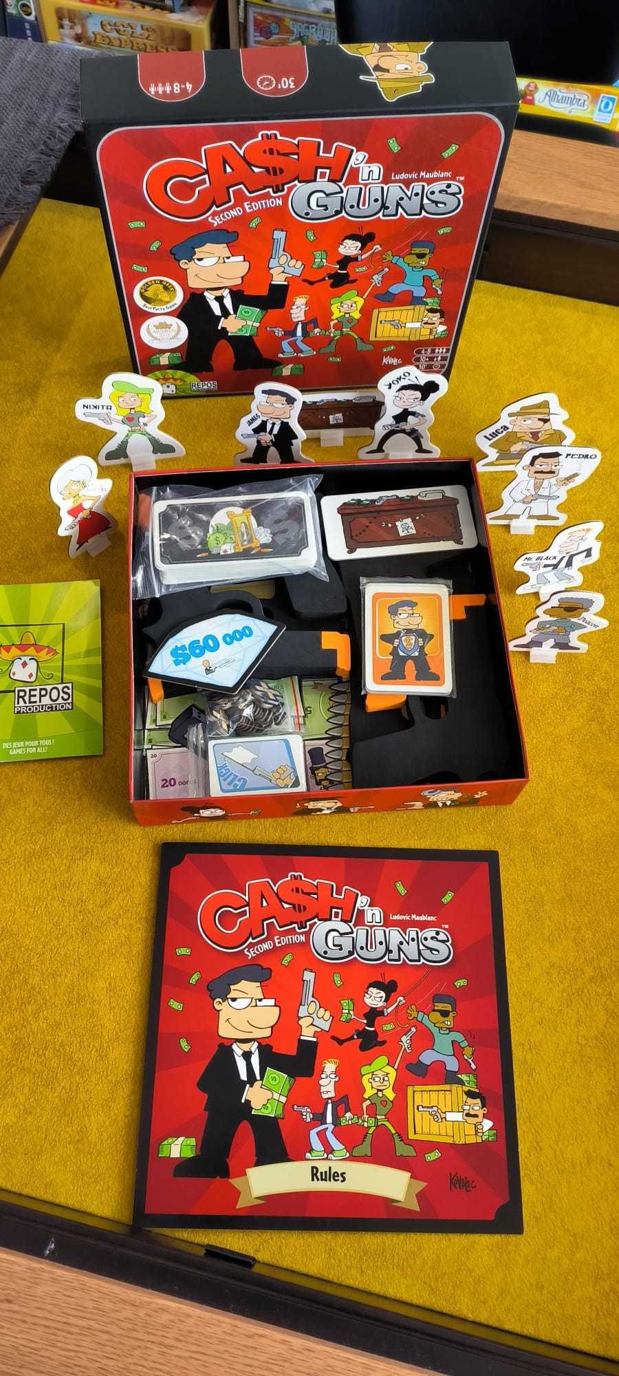 Ca$h 'n Guns: Second Edition - Jogo de Tabuleiro / Boardgame