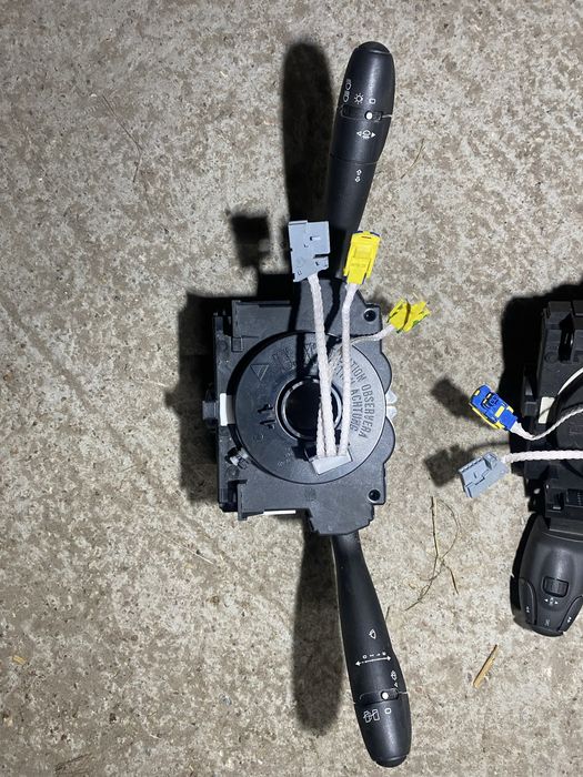 Manetki przełącznik zespolony zwijak taśma Peugeot 807 307 oryg kpl