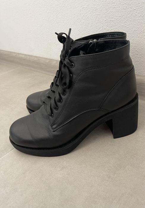 Черевики жіночі шкіряні весна-осінь