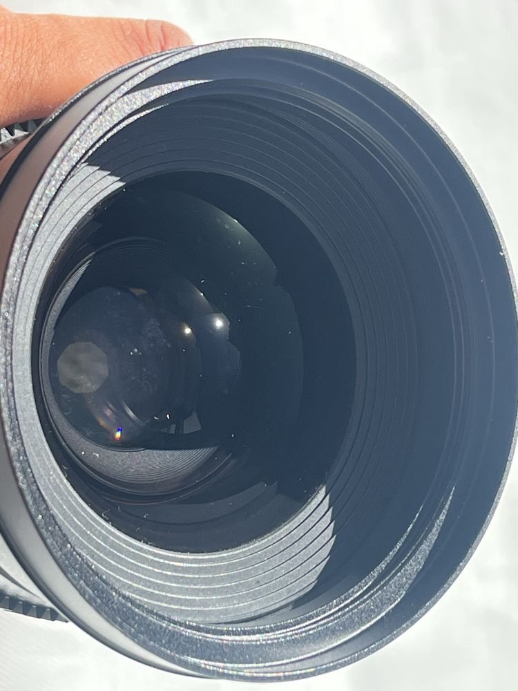 Samyang 35mm cine + adaptador para sony