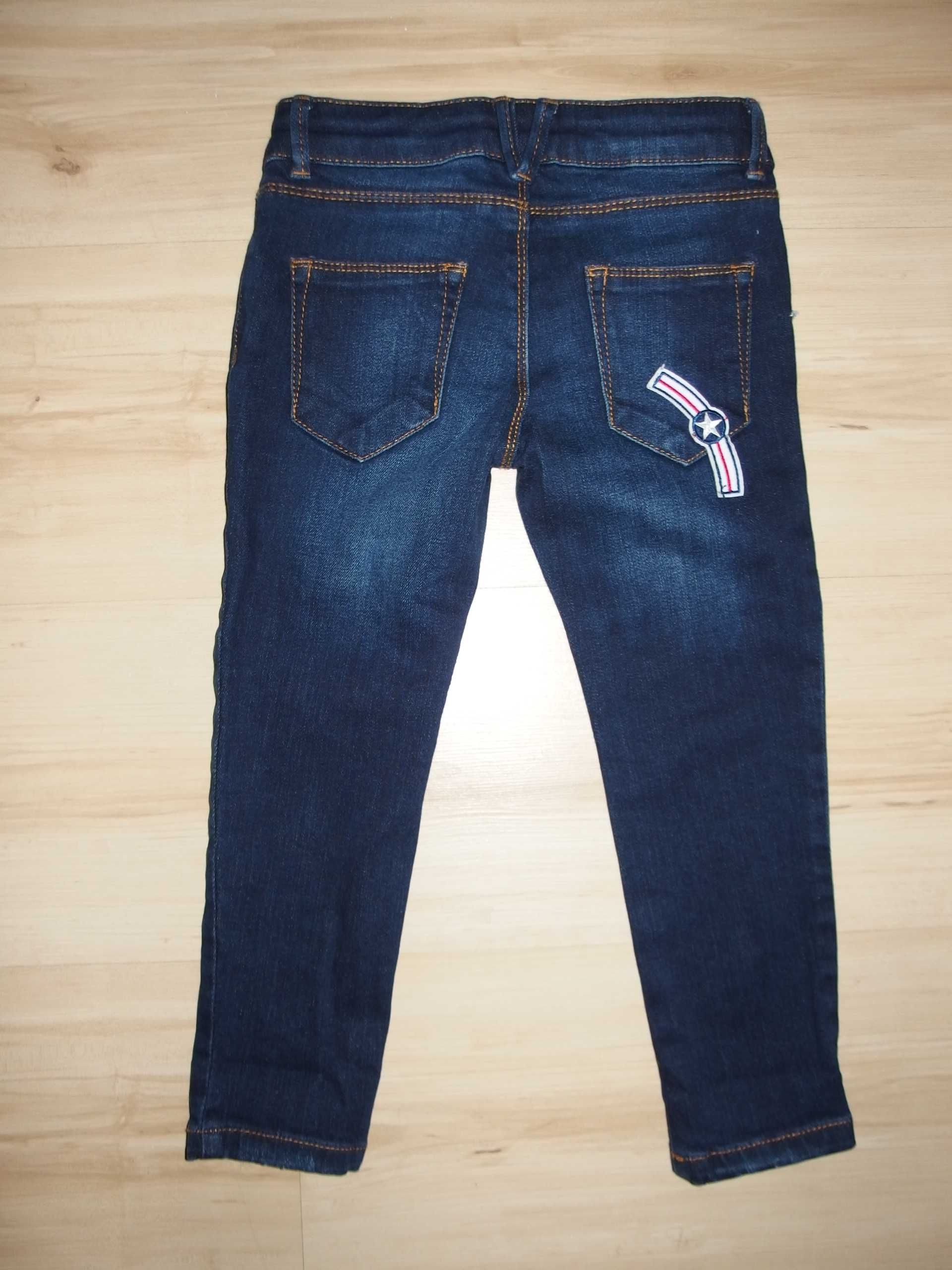 zara spodnie skinny  104 cm 4 lata