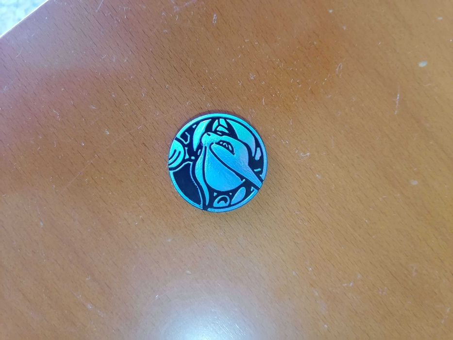 Pokémon 2016 Moeda Azul Mega Mewtwo X Collectors Coin TCG XY Series