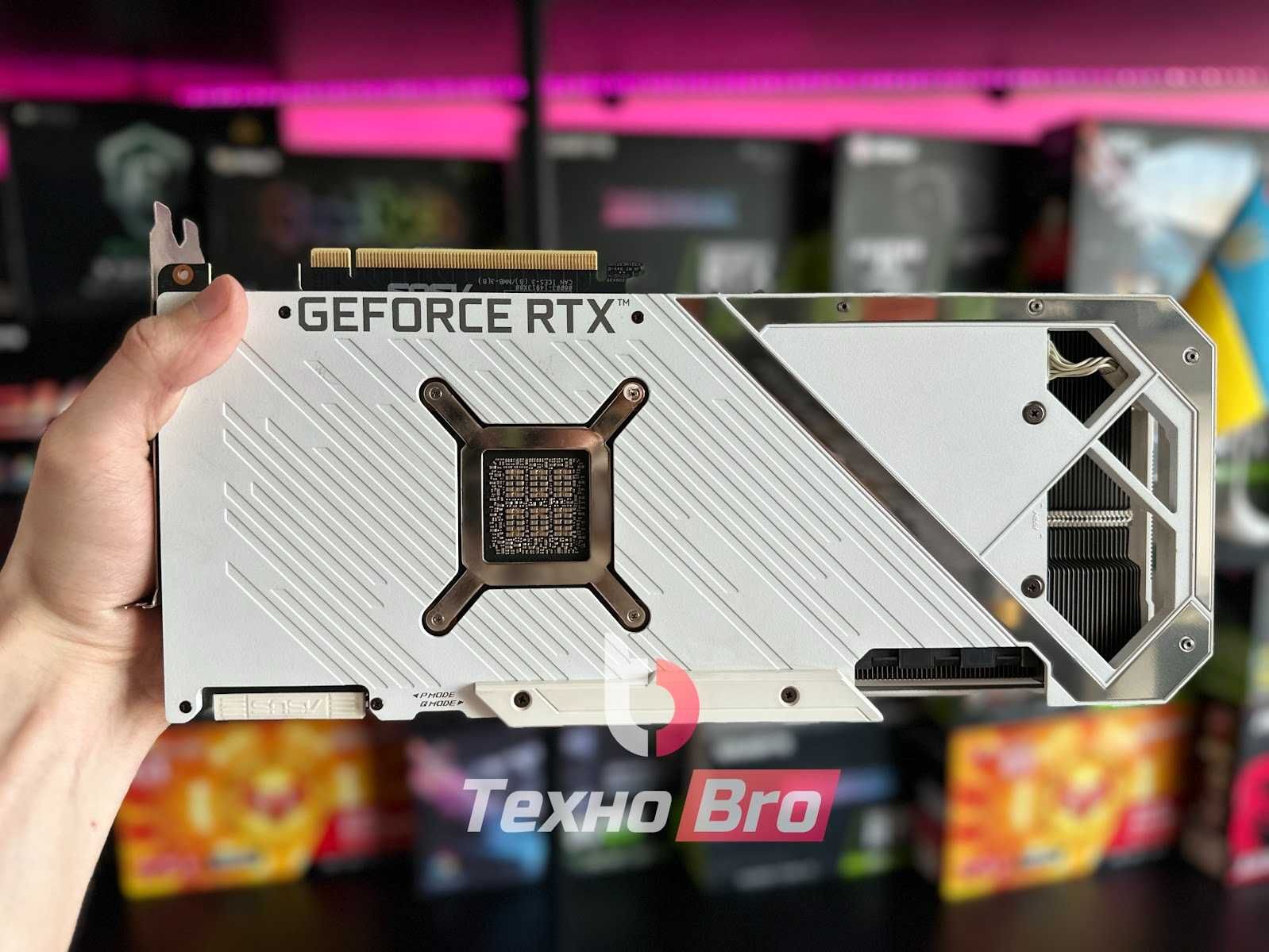 Біла | Гарантія! RTX 3090 24GB Asus ROG Strix Ігрова відеокарта пк