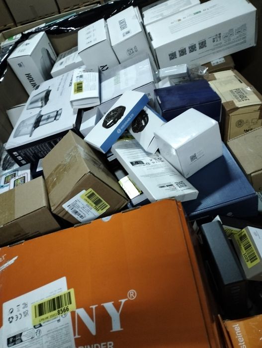 Amazon palety elektronika zwroty konsumenckie