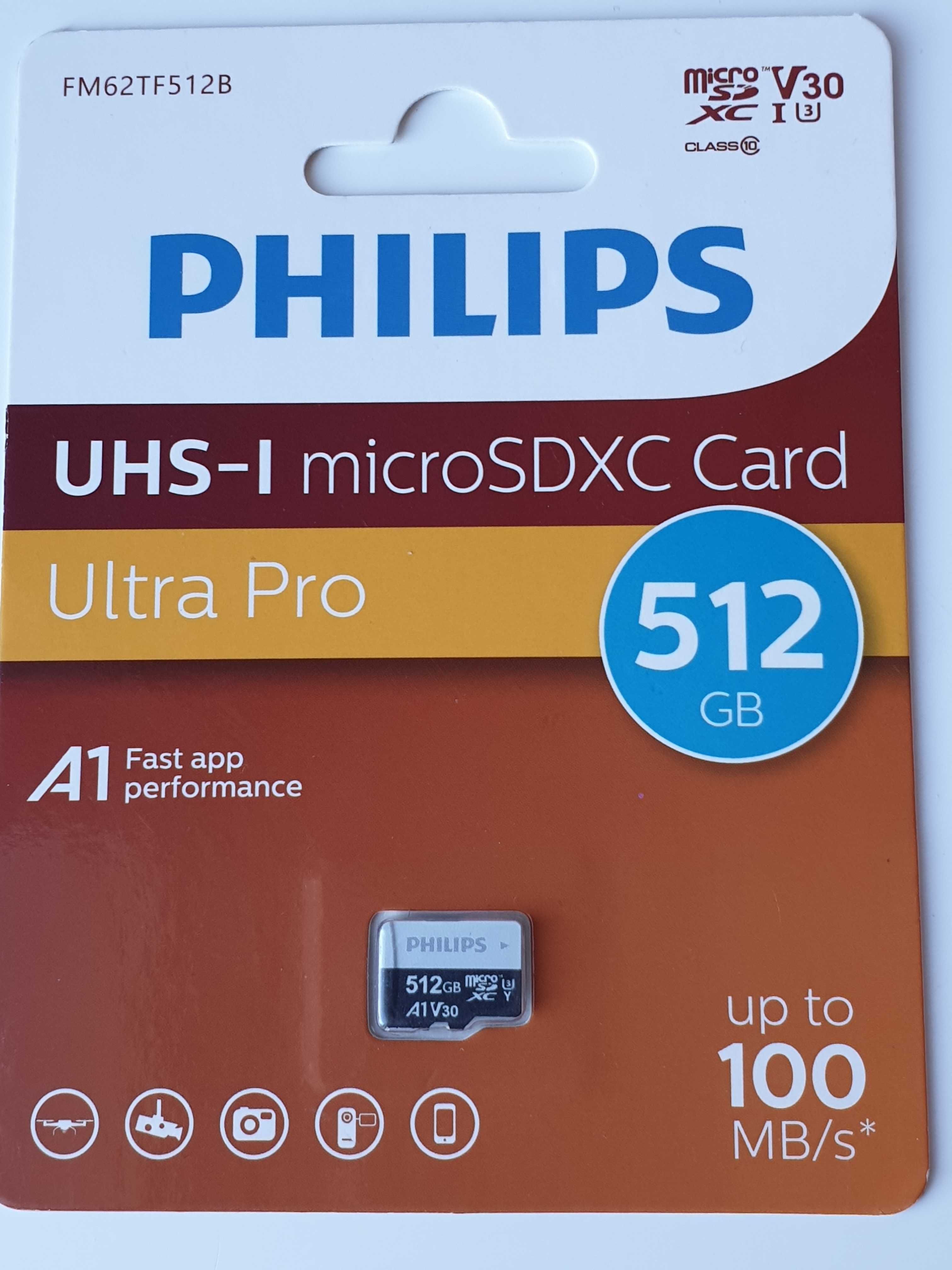 карта памяті 512GB Micro SD Ultra 100 MB/s