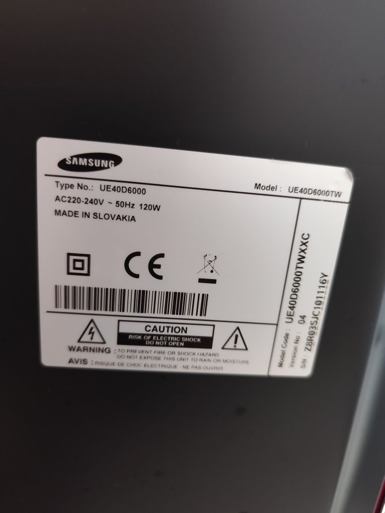 TV Samsung (avariada)