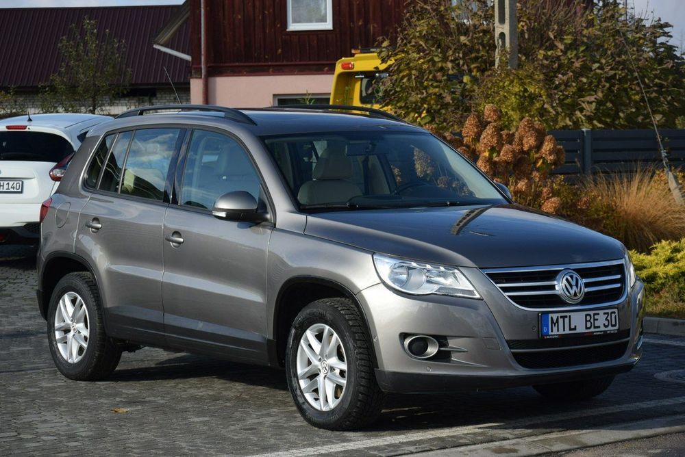 Volkswagen Tiguan 2.0TDI 4x4/ 160 Tys Km/ Jasna Skóra/ Navi/ Kamera/ Sprowadzony