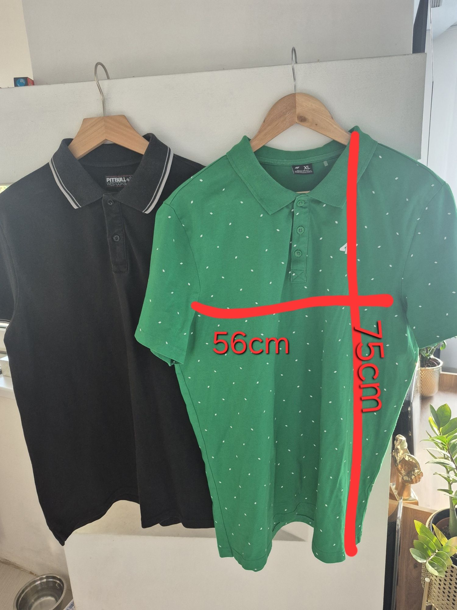 PITBULL 4F 2x koszulka polo męska L XL