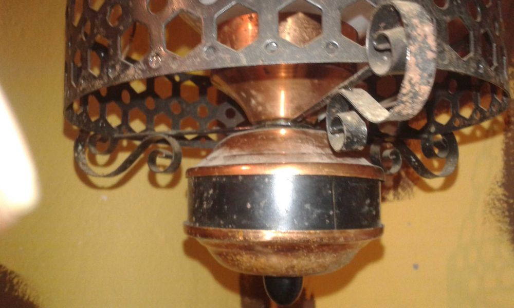 Lampa z PRL bardzo ładna