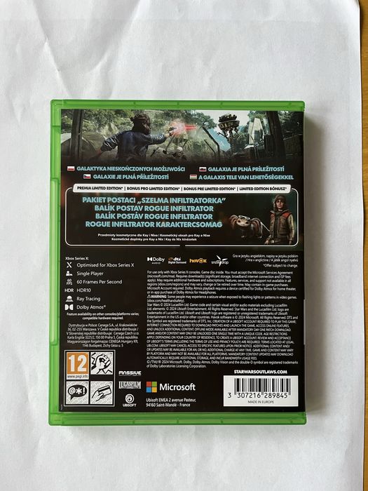 Sprzedam grę Star Wars Outlaws Limited Edition Xbox series X