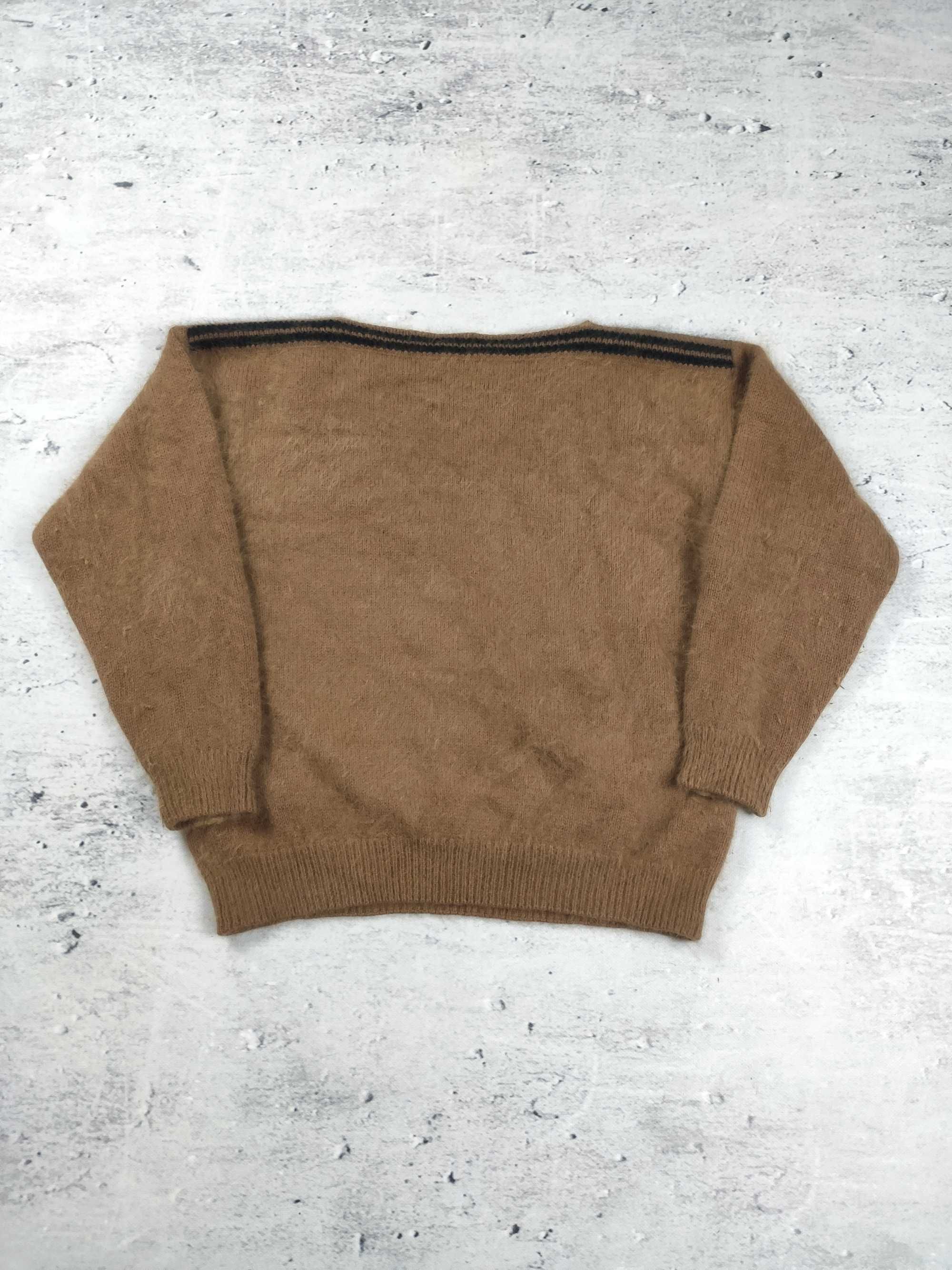 Sweter Malina Wong angora damski oversize r. M/L