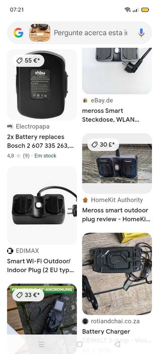 Tomada inteligente Externa+Artigos. Oportunidades