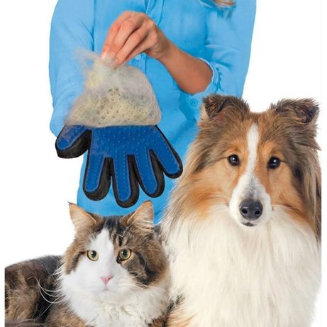 Luva para Animais de Estimação (cão e gato) removedora de pêlos