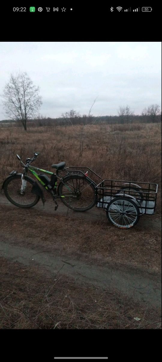 Велоприцеп . Тачка садова