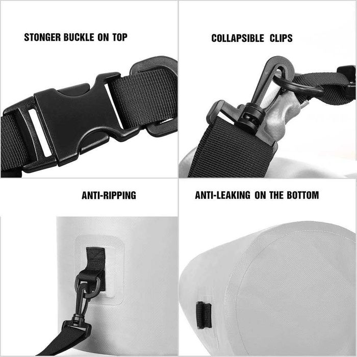 Unigear Wodoszczelny Worek Dry Bag 5L Kajak Łódź + Etui Na Tel