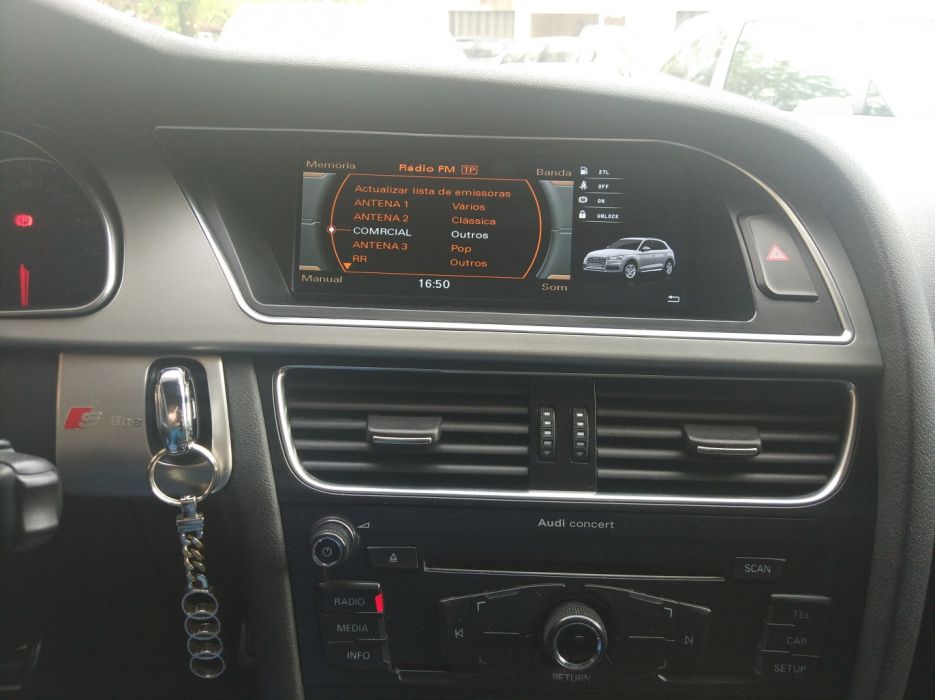 Multimédia Android 8,8" Audi A4 A5 Q5 gps usb wi-fi