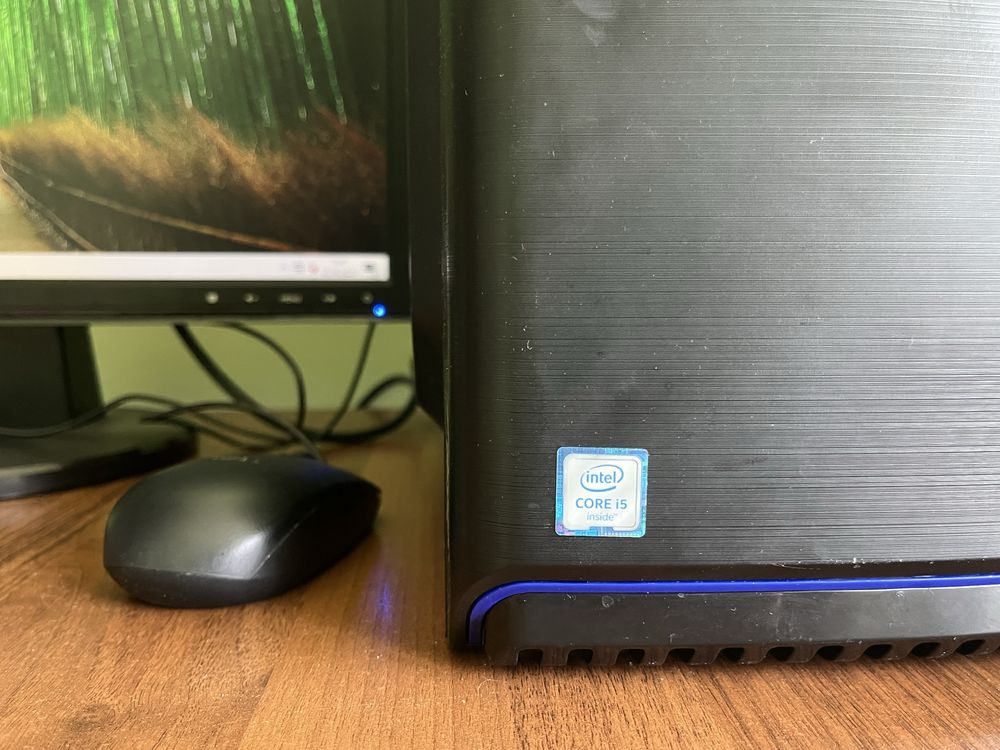 Komputer stacjonarny zestaw monitor asus myszka i5 gtx750ti dysk ssd