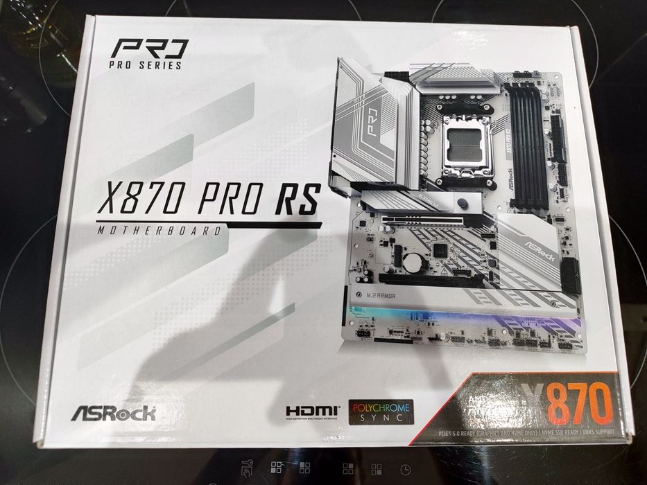 Asrock x870 Pro RS, zakupiona 01.07, przeszedłem na x870e
