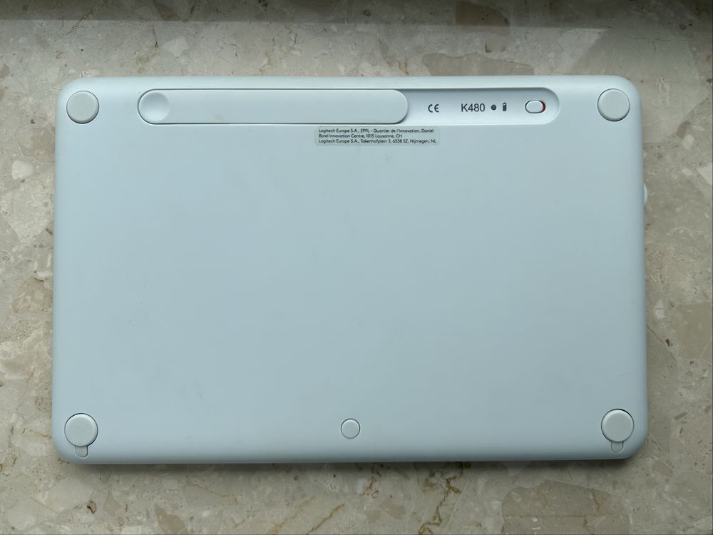 Klawiatura Logitech Multi-Device K480 biały