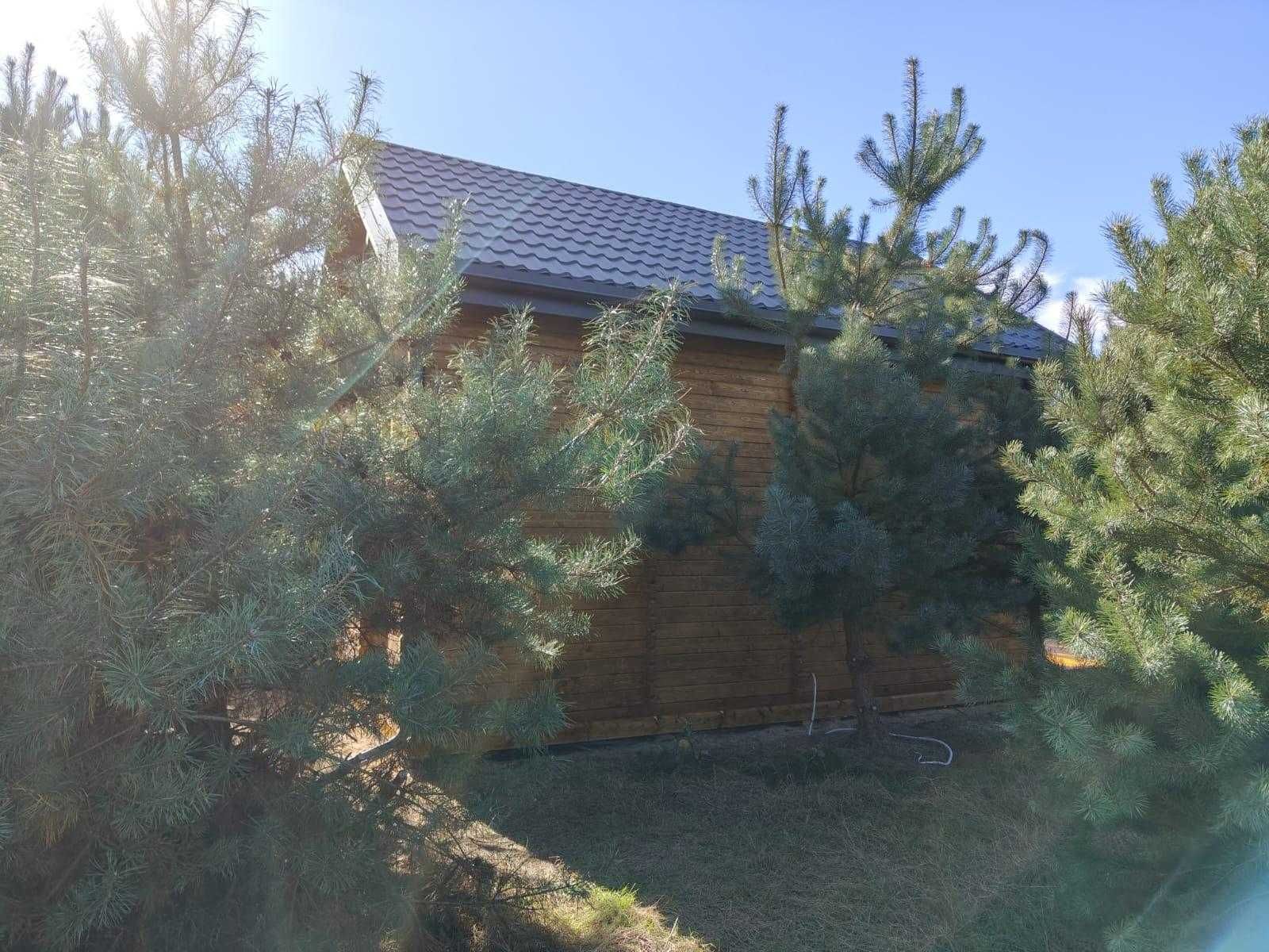 Drewniany domek letniskowy Jan III 65 +27 m2-ROD, ośrodek wypoczynkowy