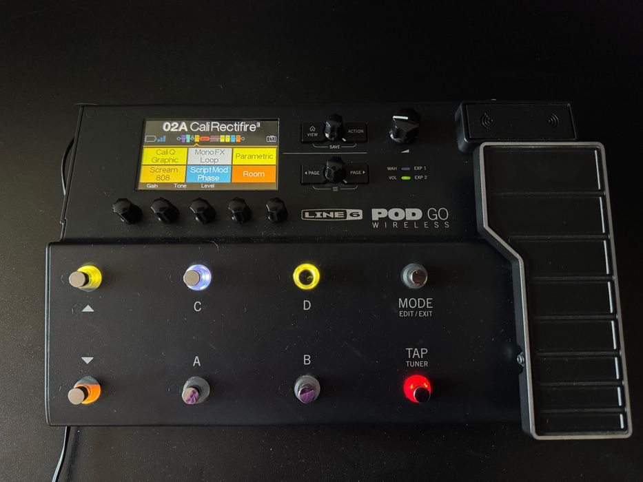 Line 6 POD GO Wireless - Bezprzewodowy procesor gitarowy