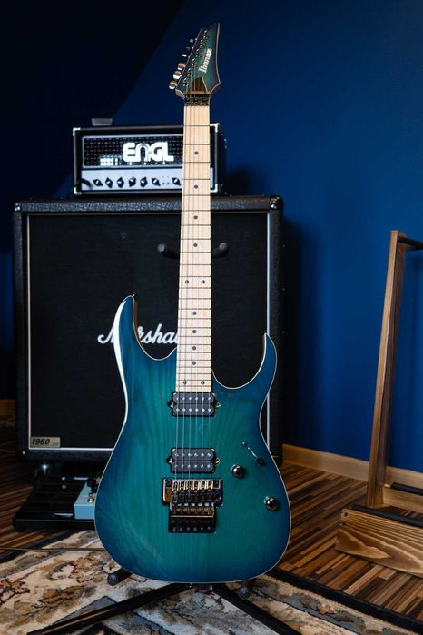 Ibanez RG652AHM-NGB Prestige jak nowa, floyd rose