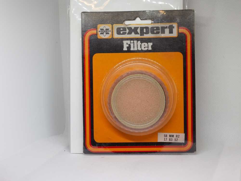 Filtro para objectivas 58mm Expert Vermelho (novo em embalagem aberta)