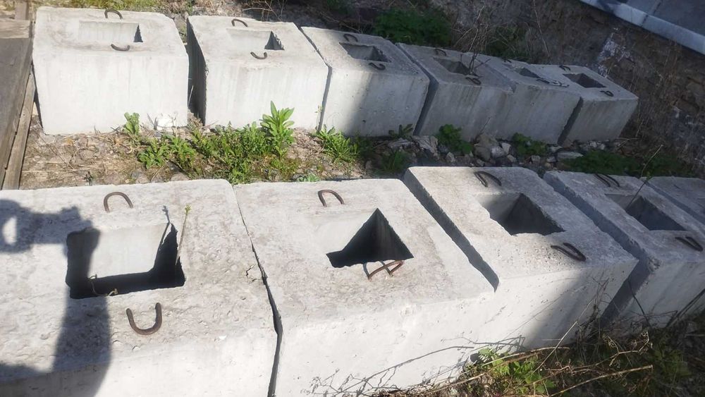 Стакан огорожі залізобетонний О-1