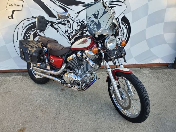 Piękna Yamaha XV 535 Virago 6tys km ubrana raty transport LaMotor Wola