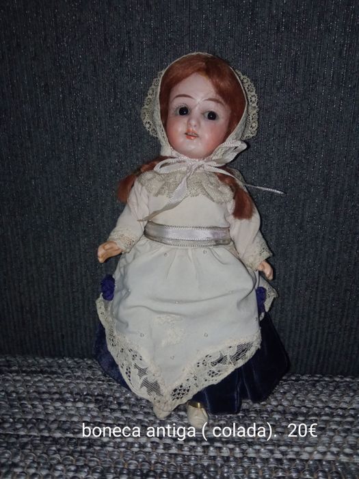 Lote de 4 Bonecas antigas pequenas