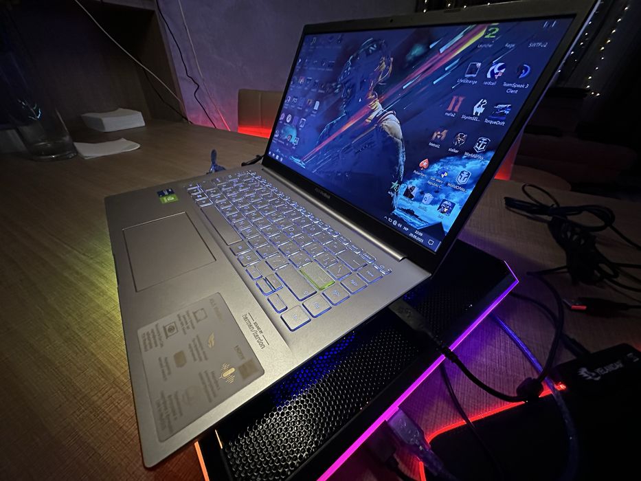 ‼️ЗСУ Скидки‼️ Игровой ноутбук Asus vivobook + игровые девайсы!