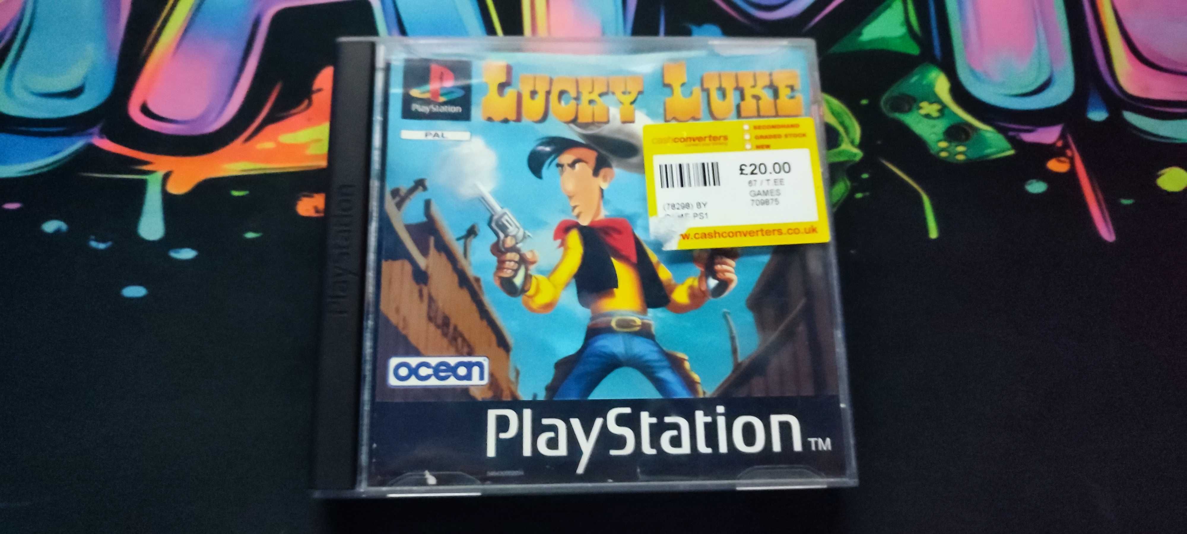 RETRO Lucky Luke PlayStation PSX PS1