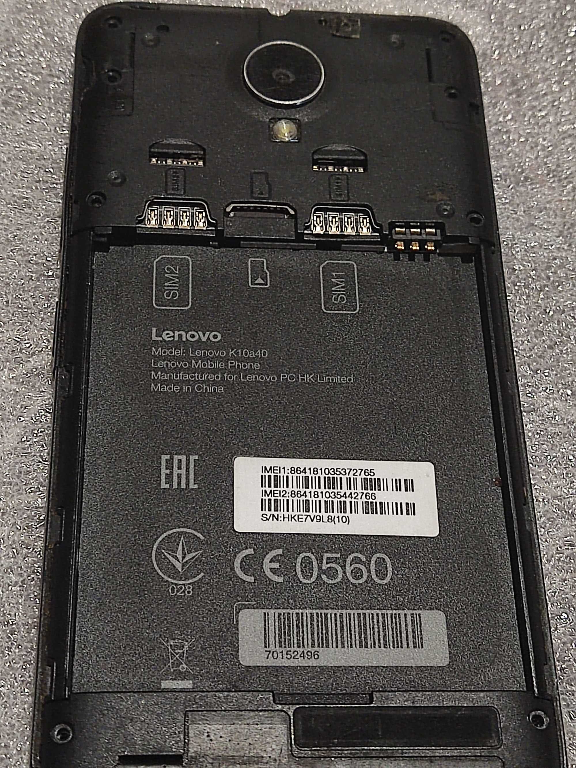Мобільний Телефон Смартфон – Lenovo C2 (K10a40) 5.0" / (НА ЗАПЧАСТИНИ)
