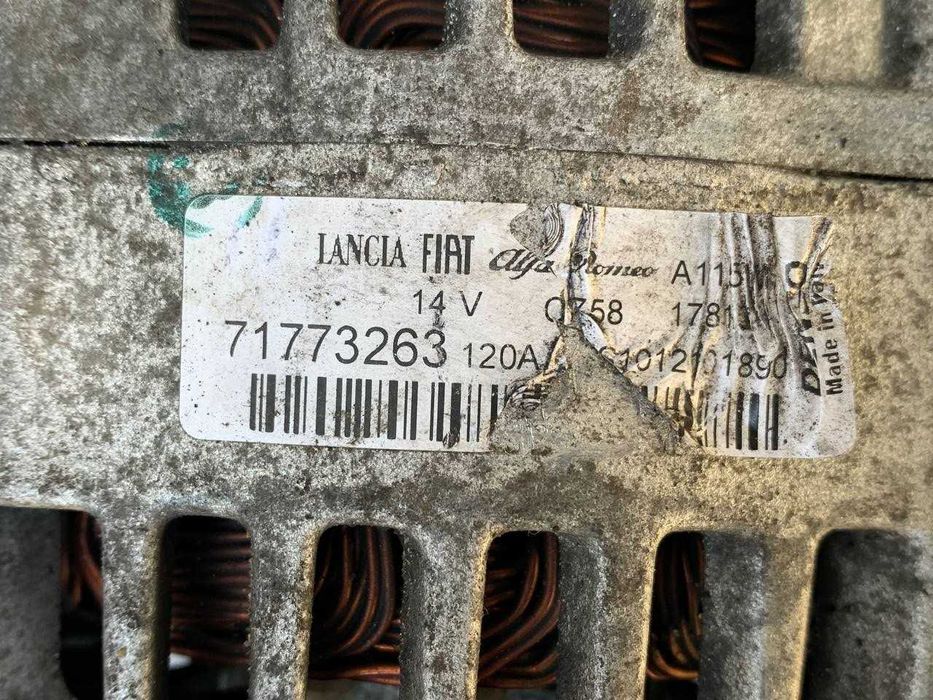 Генератор Opel Astra H Vectra C Zafira B 1.9 CDTI Alfa Romeo 159