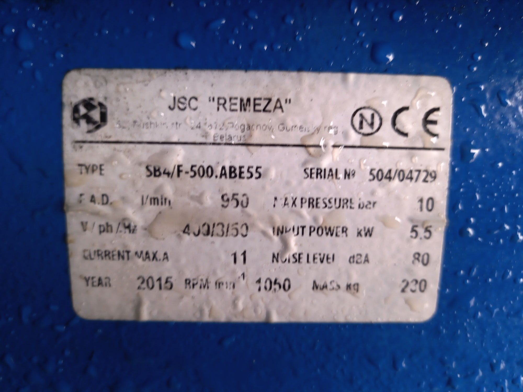 Kompresor sprężarka 500 litrów