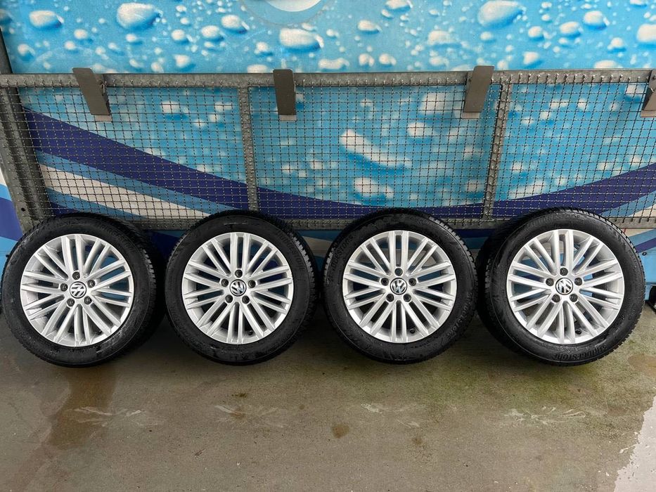 Sprzedam opony z felgami 5x112 16/55/205