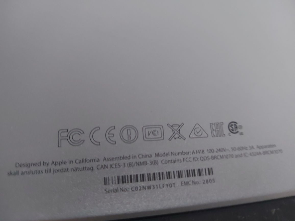 Apple iMac A 1418 komputer