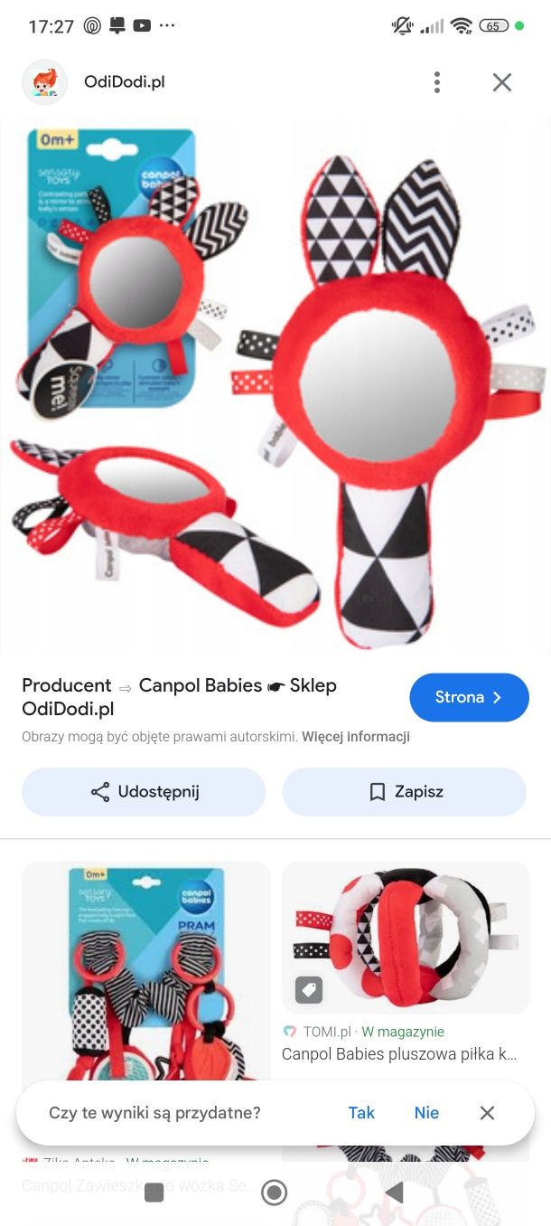 Canpol baby zabawki sensoryczne/ kontrastowe