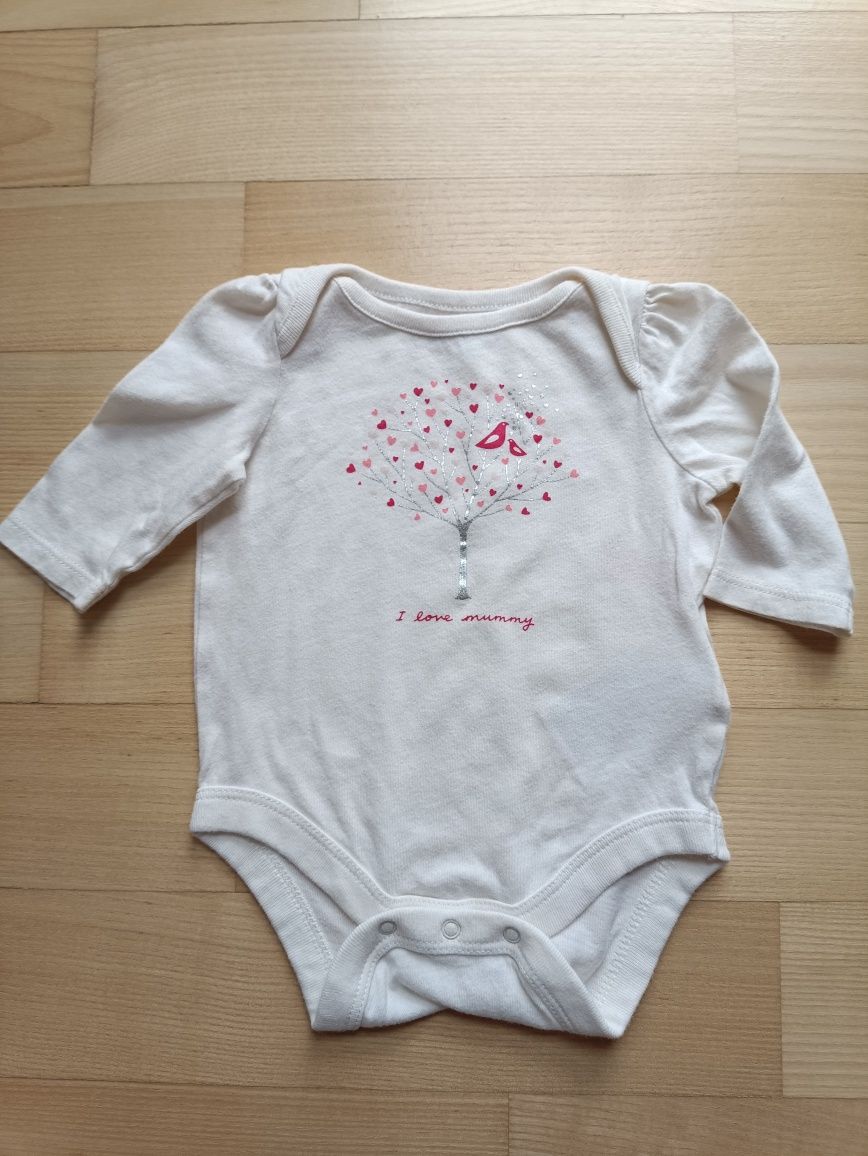 Body niemowlęce dziewczęce Kids up Baby/GAP rozm. 62