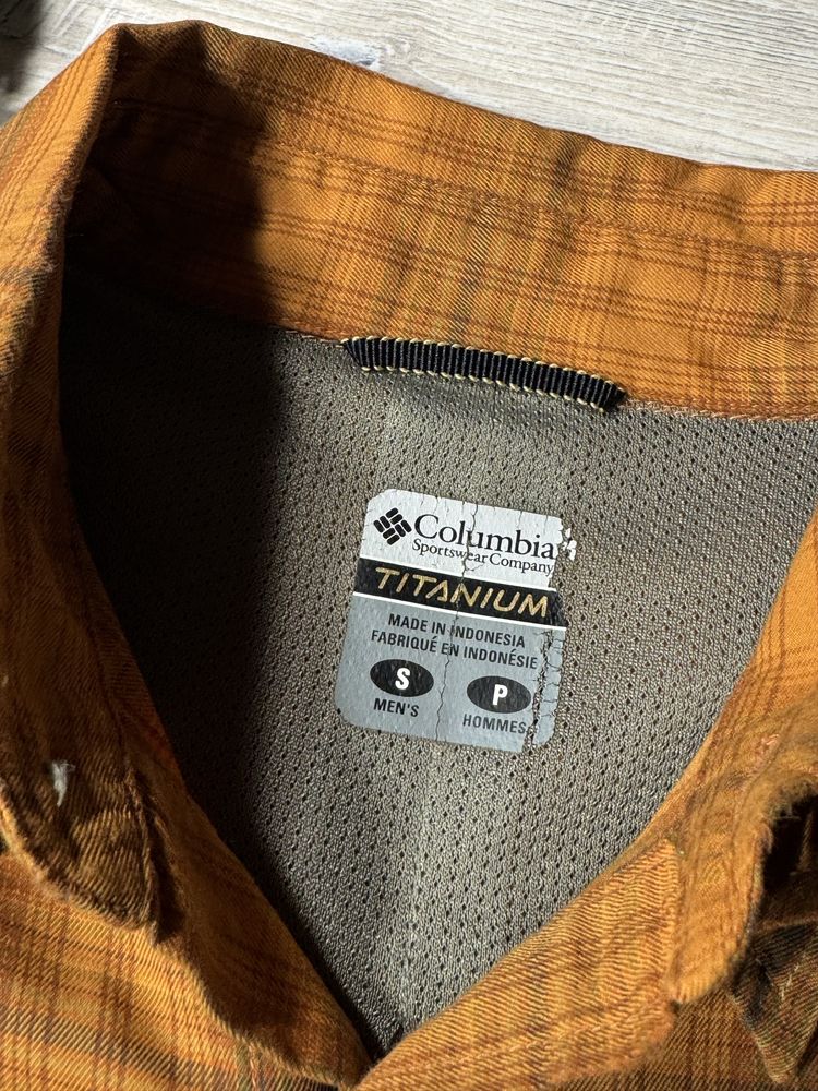 Сорочка Columbia Titanium трекінгова сорочка gorpcore туристична y2k